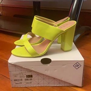 Call It Spring Neon sandals